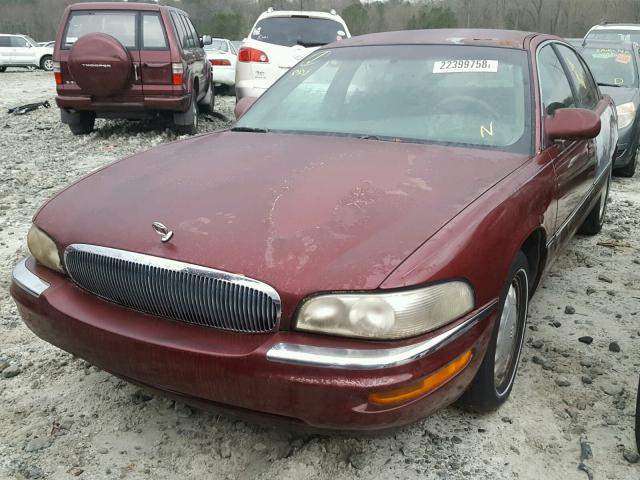 1G4CW52K1V4662009 - 1997 BUICK PARK AVENU BURGUNDY photo 2