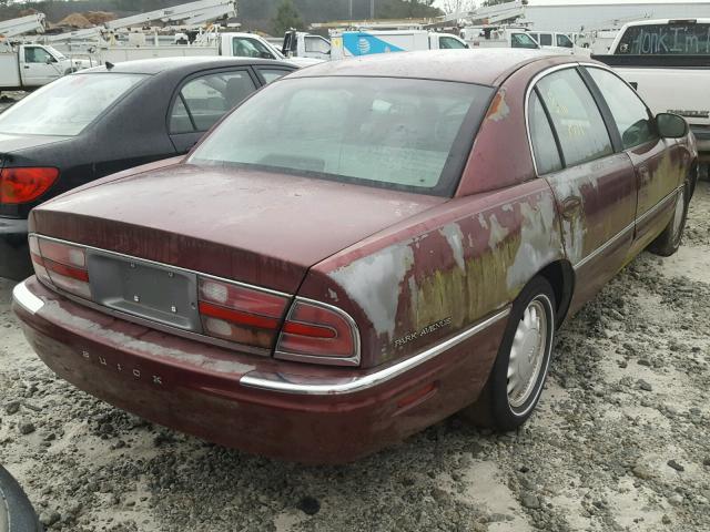 1G4CW52K1V4662009 - 1997 BUICK PARK AVENU BURGUNDY photo 4