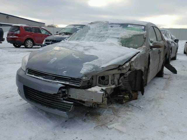 2G1WT57N491118644 - 2009 CHEVROLET IMPALA 1LT GRAY photo 2