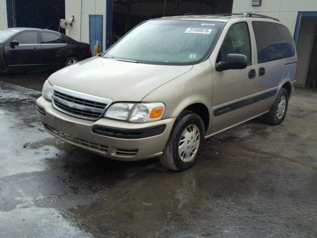 1GNDU03E52D168751 - 2002 CHEVROLET VENTURE GOLD photo 2