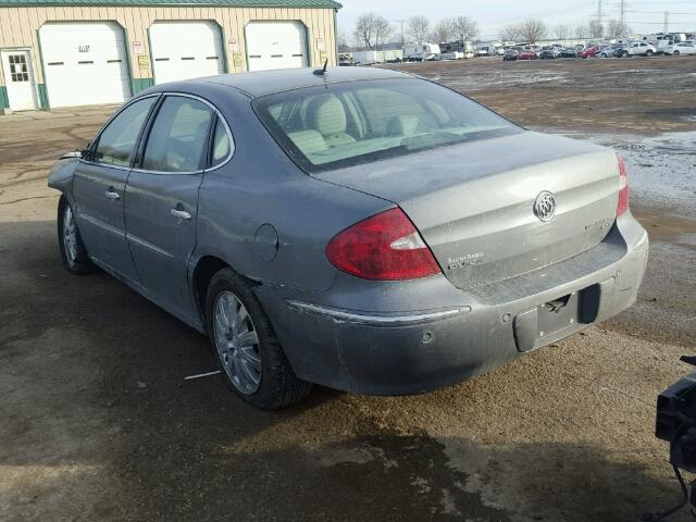 2G4WD582691212061 - 2009 BUICK LACROSSE C GRAY photo 3