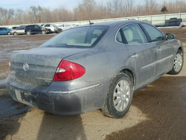 2G4WD582691212061 - 2009 BUICK LACROSSE C GRAY photo 4