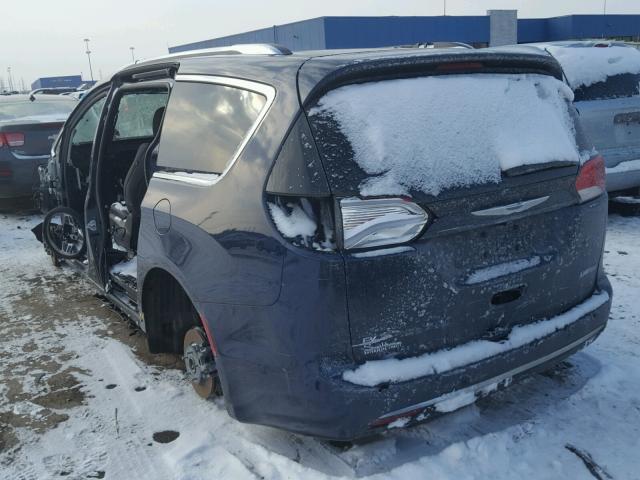 2C4RC1GG8HR723622 - 2017 CHRYSLER PACIFICA L 蓝色 照片 3