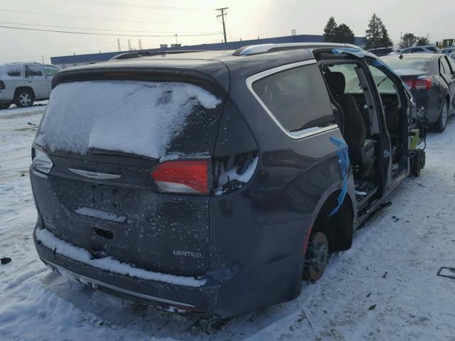 2C4RC1GG8HR723622 - 2017 CHRYSLER PACIFICA L 蓝色 照片 4