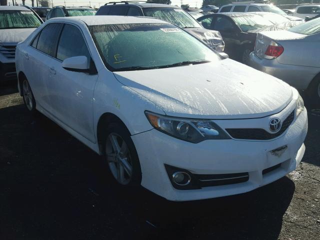 4T1BF1FK8DU270531 - 2013 TOYOTA CAMRY L WHITE photo 1