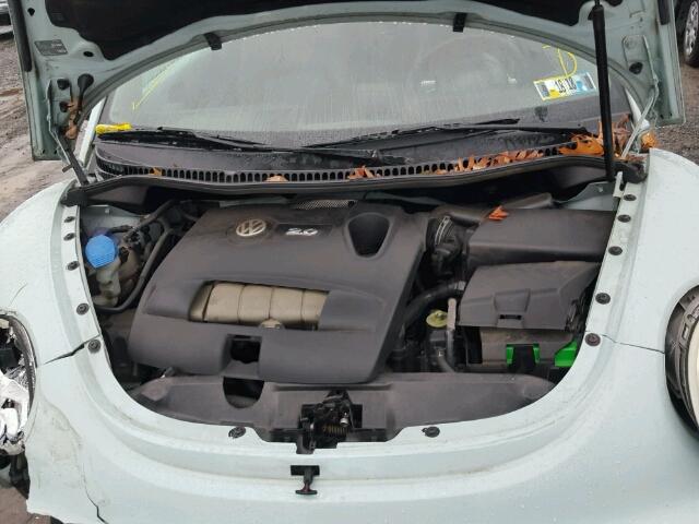 3VWCM31Y24M334487 - 2004 VOLKSWAGEN NEW BEETLE 蓝色 照片 7