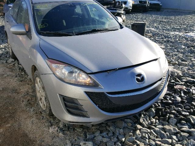 JM1BL1SF8A1128313 - 2010 MAZDA 3 I SILVER photo 9