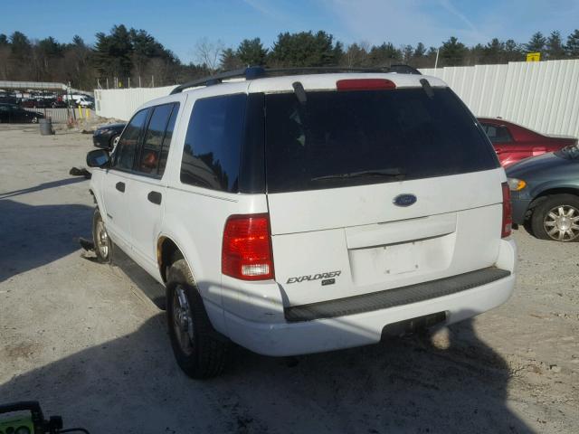 1FMZU73E04UC07025 - 2004 FORD EXPLORER X WHITE photo 3