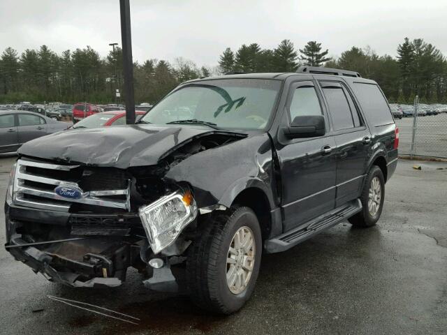 1FMJU1J5XBEF01911 - 2011 FORD EXPEDITION BLACK photo 2