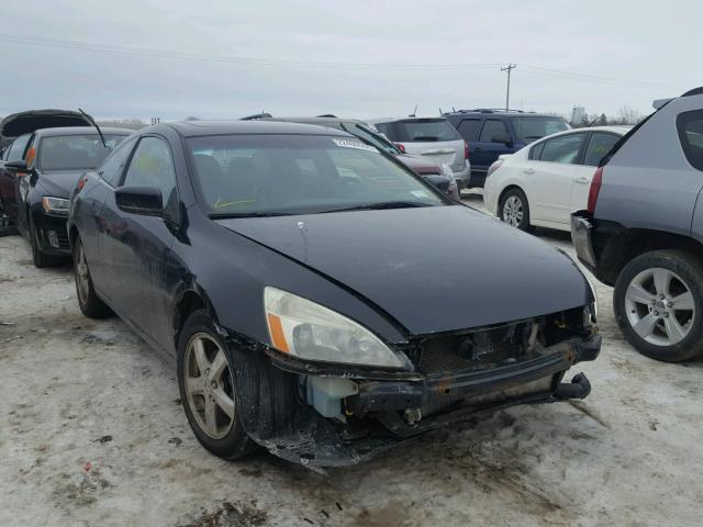 1HGCM72624A026127 - 2004 HONDA ACCORD EX BLACK photo 1