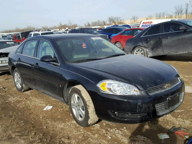 2G1WB58K479234089 - 2007 CHEVROLET IMPALA LS BLACK photo 1