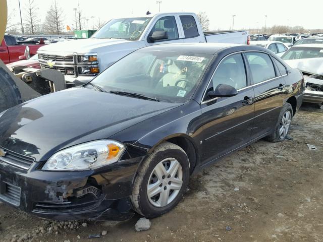 2G1WB58K479234089 - 2007 CHEVROLET IMPALA LS BLACK photo 9