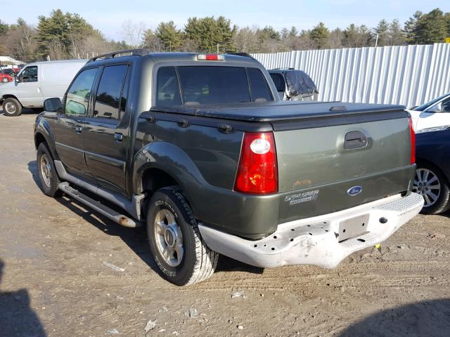 1FMZU67E73UC36749 - 2003 FORD EXPLORER S GREEN photo 3