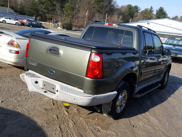 1FMZU67E73UC36749 - 2003 FORD EXPLORER S GREEN photo 4