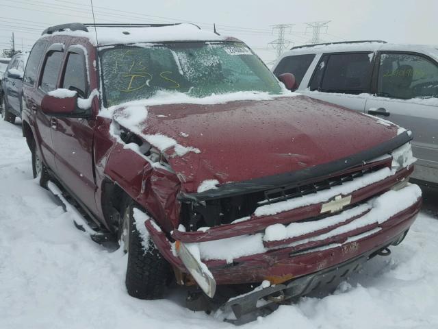 1GNEK13Z34R207314 - 2004 CHEVROLET TAHOE K150 MAROON photo 1