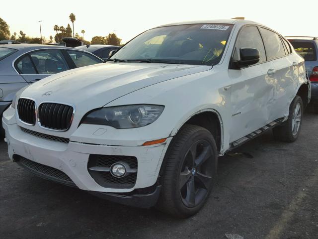 5UXFG835X9LZ92993 - 2009 BMW X6 WHITE photo 2