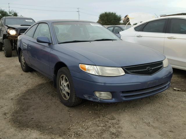 2T1CG28P8YC288275 - 2000 TOYOTA CAMRY SOLA BLUE photo 1