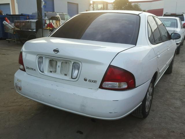 3N1CB51D3YL333297 - 2000 NISSAN SENTRA BAS WHITE photo 4