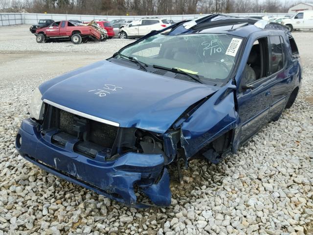 1GKET12P746232843 - 2004 GMC ENVOY XUV BLUE photo 2