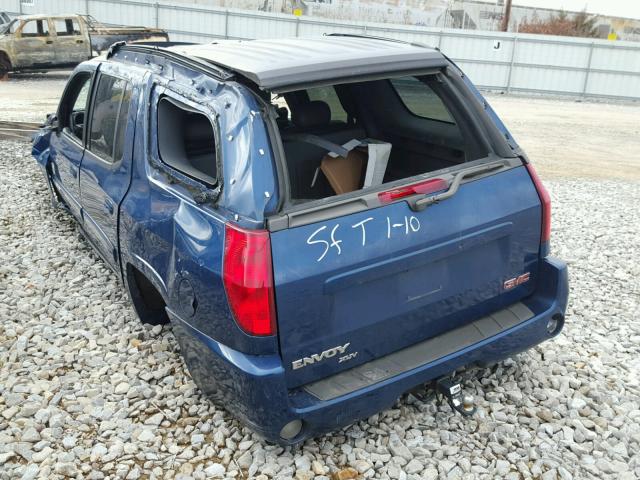 1GKET12P746232843 - 2004 GMC ENVOY XUV BLUE photo 3