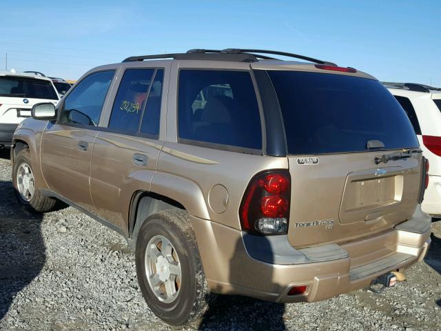 1GNDS13SX62171678 - 2006 CHEVROLET TRAILBLAZE GOLD photo 3