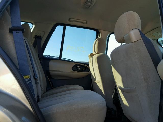 1GNDS13SX62171678 - 2006 CHEVROLET TRAILBLAZE GOLD photo 6