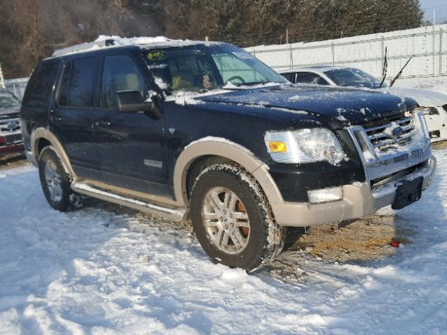 1FMEU748X7UB15576 - 2007 FORD EXPLORER E BLACK photo 1