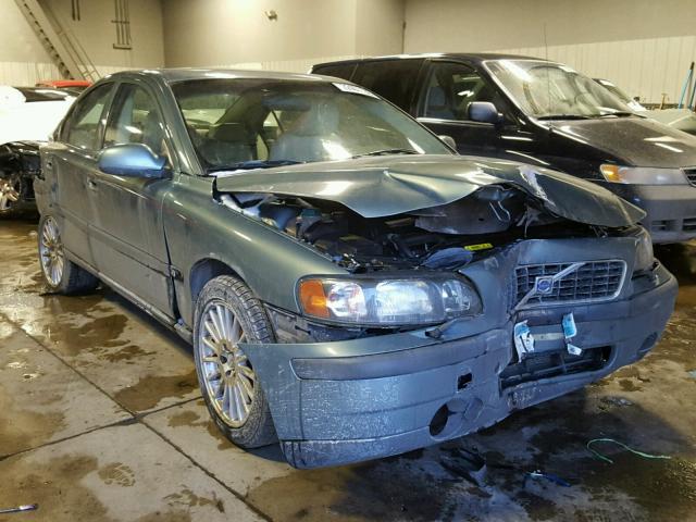 YV1RS58D222111589 - 2002 VOLVO S60 2.4T BLUE photo 1