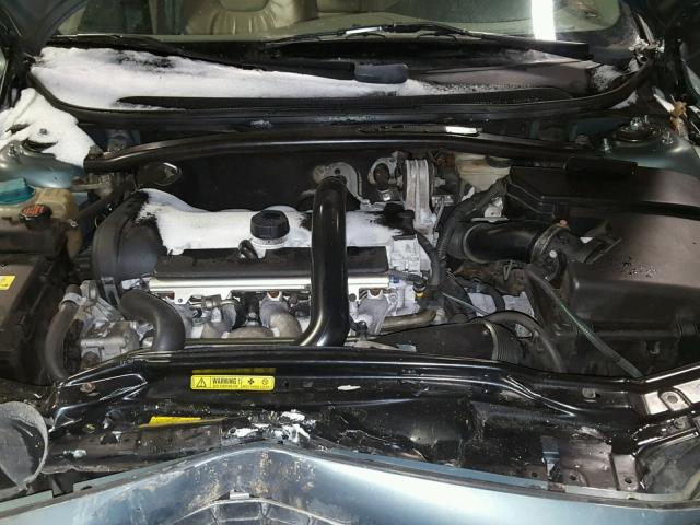 YV1RS58D222111589 - 2002 VOLVO S60 2.4T BLUE photo 7