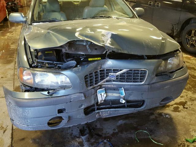 YV1RS58D222111589 - 2002 VOLVO S60 2.4T BLUE photo 9