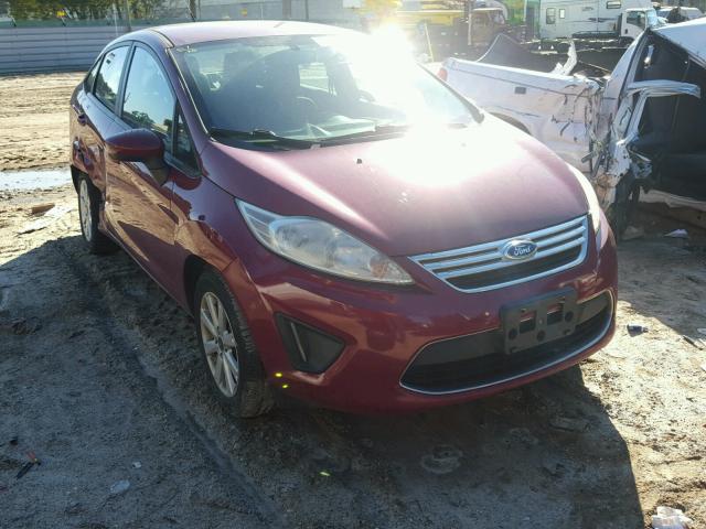 3FADP4BJ3BM153486 - 2011 FORD FIESTA SE MAROON photo 1