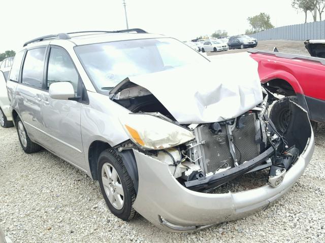 5TDZA22C65S354682 - 2005 TOYOTA SIENNA XLE BEIGE photo 1