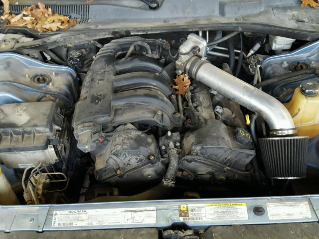 2B3KA43R77H681000 - 2007 DODGE CHARGER SE BLUE photo 7