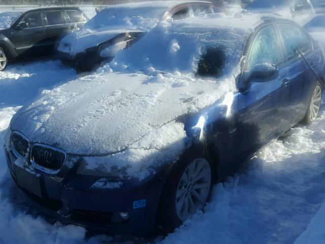 WBAPK7C55BA973362 - 2011 BMW 328 XI BLUE photo 2