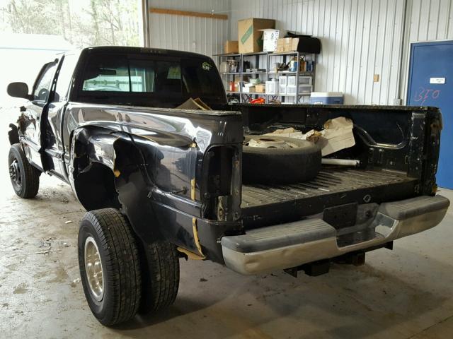 1B7MF3362YJ182369 - 2000 DODGE RAM 3500 BLACK photo 3