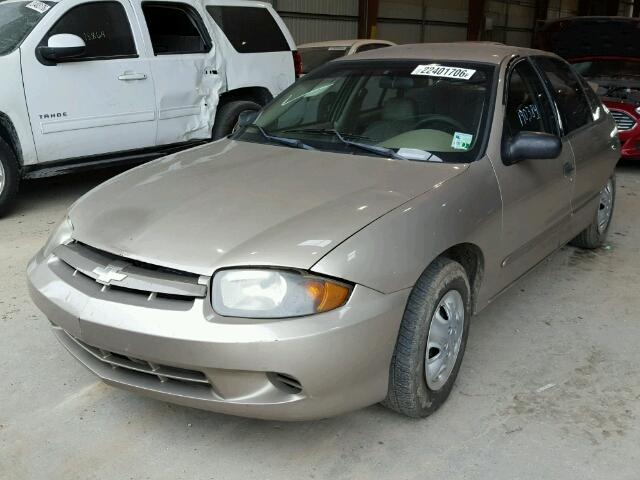 1G1JC52F357137340 - 2005 CHEVROLET CAVALIER BROWN photo 2