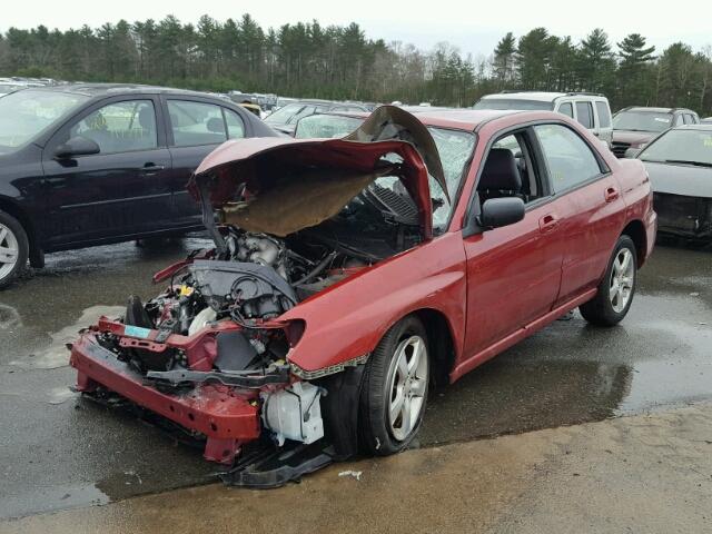 JF1GD61667H512789 - 2007 SUBARU IMPREZA 2. RED photo 2