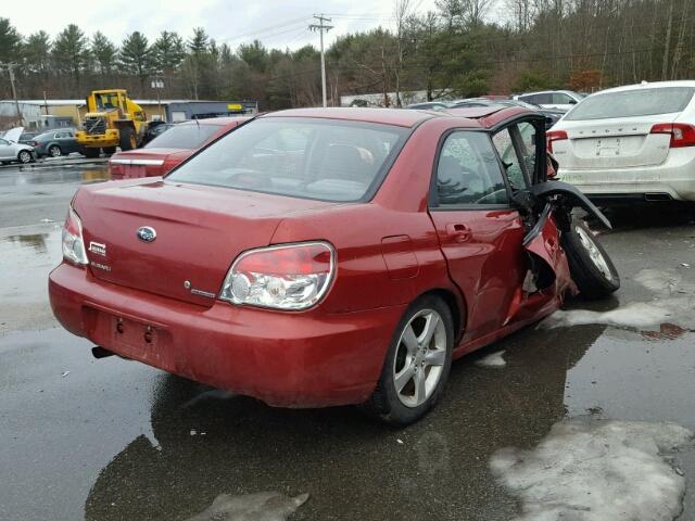 JF1GD61667H512789 - 2007 SUBARU IMPREZA 2. RED photo 4