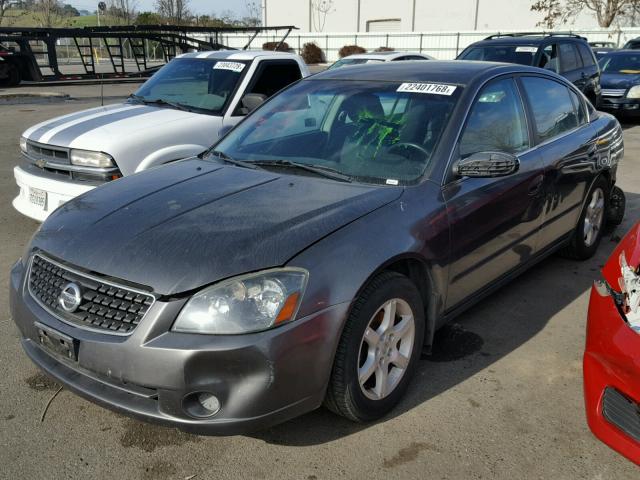 1N4AL11D16N409645 - 2006 NISSAN ALTIMA S BLACK photo 2