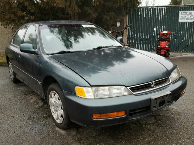 1HGCD5530TA219865 - 1996 HONDA ACCORD LX GREEN photo 1