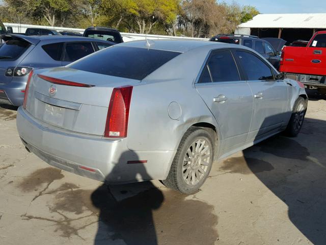 1G6DA5E51C0116704 - 2012 CADILLAC CTS SILVER photo 4