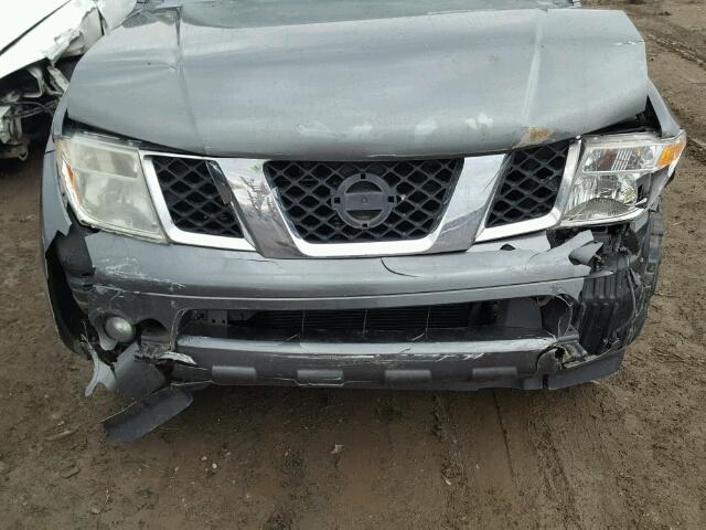 5N1AR18W37C602338 - 2007 NISSAN PATHFINDER GRAY photo 7