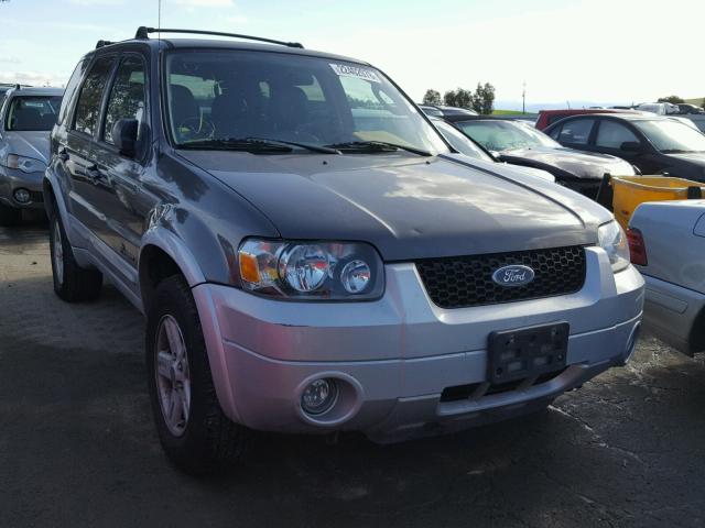 1FMCU95H36KB01465 - 2006 FORD ESCAPE HEV GRAY photo 1