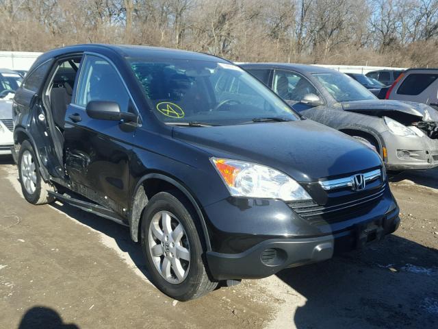 5J6RE48519L066336 - 2009 HONDA CR-V EX BLACK photo 1