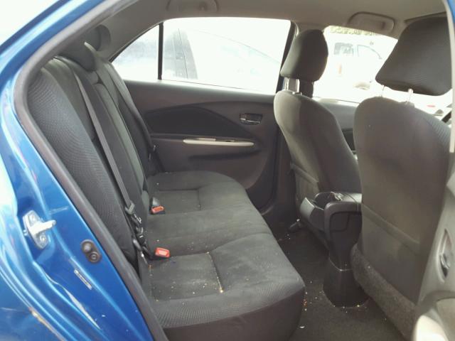 JTDBT903291303996 - 2009 TOYOTA YARIS BLUE photo 6