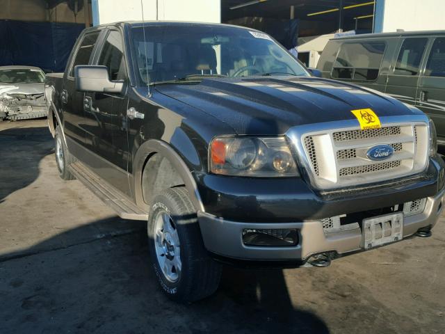 1FTPW14575KC63445 - 2005 FORD F150 SUPER CHARCOAL photo 1