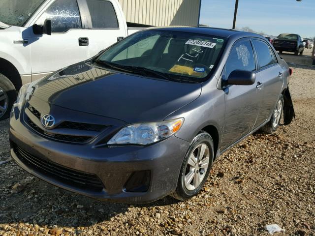 JTDBU4EE4B9151821 - 2011 TOYOTA COROLLA BA GRAY photo 2