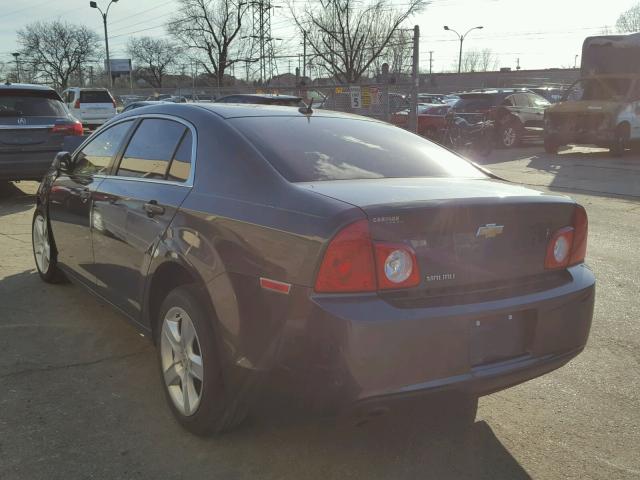 1G1ZB5E13BF279307 - 2011 CHEVROLET MALIBU LS ნაცრისფერი ფოტო 3