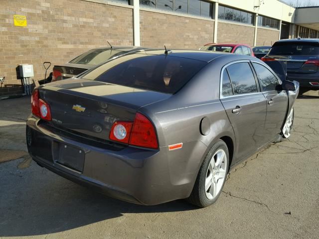 1G1ZB5E13BF279307 - 2011 CHEVROLET MALIBU LS ნაცრისფერი ფოტო 4