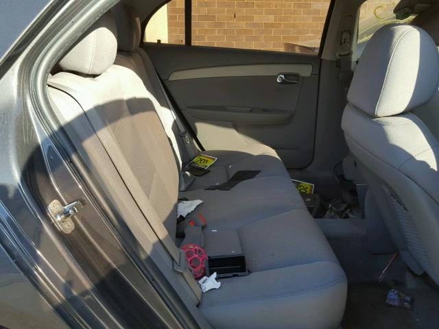 1G1ZB5E13BF279307 - 2011 CHEVROLET MALIBU LS ნაცრისფერი ფოტო 6